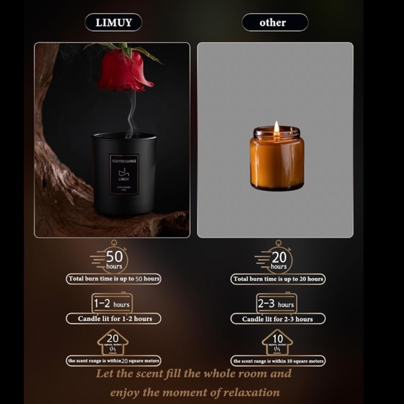 Limuy Candle NIB ‘Autumn Evening in the Mountains’ 50 hrs of burn time. - Picture 3 of 5